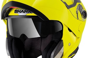 Shark Openline Hi-Vis Klapphelm Motorradhelm