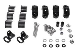 Anbaukit orig. Zusatzscheinwerfer für Tankschutzbügel- schwarz