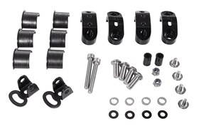 Anbaukit orig. Zusatzscheinwerfer für Tankschutzbügel- schwarz