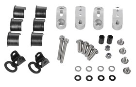 Anbaukit orig. Zusatzscheinwerfer für Tankschutzbügel- silber Anbaukit orig. Zusatzscheinwerfer für Tankschutzbügel- silber