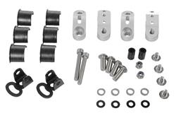 Anbaukit orig. Zusatzscheinwerfer für Tankschutzbügel- silber