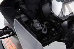 Steckdosenhalter- schwarz Steckdosenhalter- schwarz