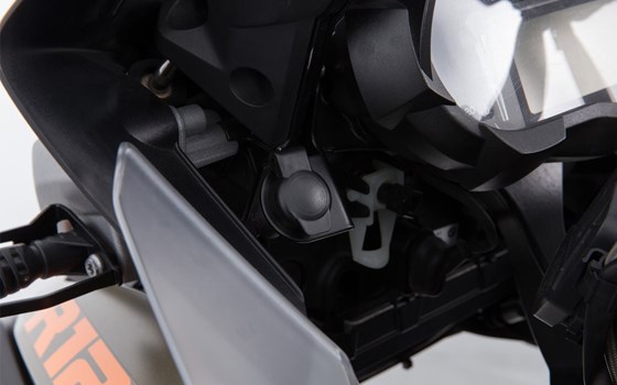 Steckdosenhalter- schwarz - Bild 1