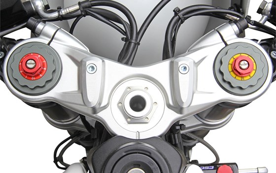 Abdeckung für Lenkeraufnahme- silber - Bild 2