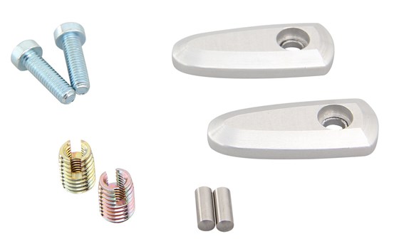 Abdeckung für Lenkeraufnahme R nineT- silber - Bild 3