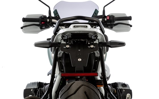 Kennzeichenträger Enduro für Heckumbau Enduro- schwarz - Bild 1 Kennzeichenträger Enduro für Heckumbau Enduro- schwarz - Bild 1