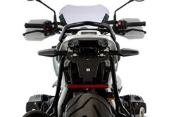 Kennzeichenträger Enduro für Heckumbau Enduro- schwarz