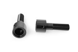 Adapter für Lenkerenden-Spiegel und Blinker mo.Blaze Disk - schwarz - Satz