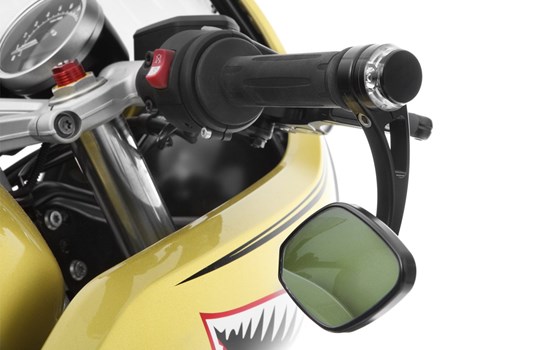 Adapter für Lenkerenden-Spiegel und Blinker mo.Blaze Disk - schwarz - Satz - Bild 2