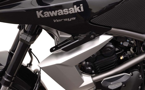Scheinwerfer-Halter. Schwarz. Kawasaki Versys 650 (09-14). - Bild 5