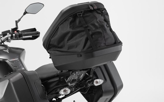 URBAN ABS Topcase. 16-29 l. Verzurrvariante. ABS-Kunststoff. Schwarz. - Bild 3