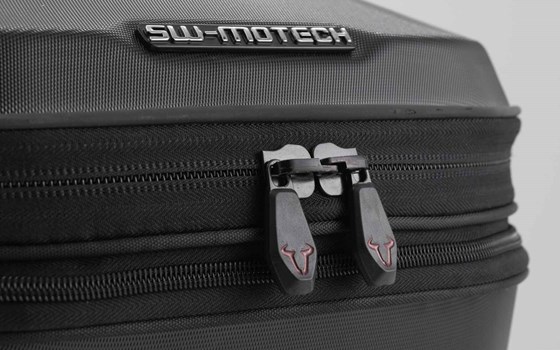 URBAN ABS Topcase. 16-29 l. Verzurrvariante. ABS-Kunststoff. Schwarz. - Bild 4