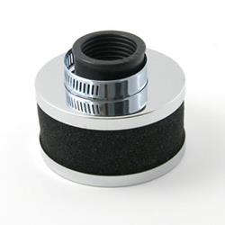 Luftfilter Schaumstoff mit Chromk.gerade