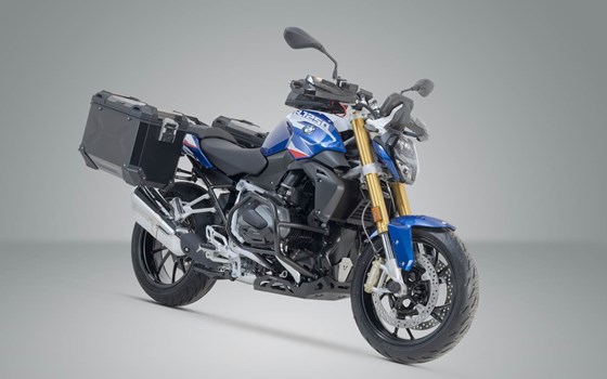 TRAX ADV Alukoffer-System. Schwarz. 45/45 l. BMW R 1200 R/RS, R 1250 R/RS. - Bild 2