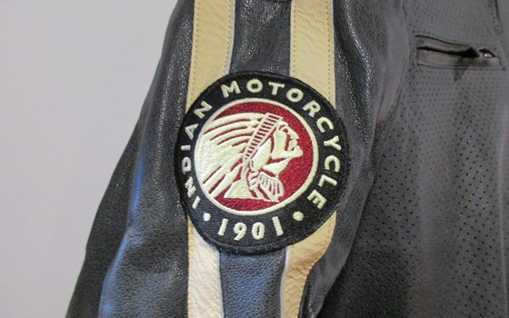 Routenjacke für Herren aus perforiertem Leder  - Bild 2