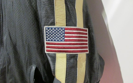 Routenjacke für Herren aus perforiertem Leder  - Bild 4