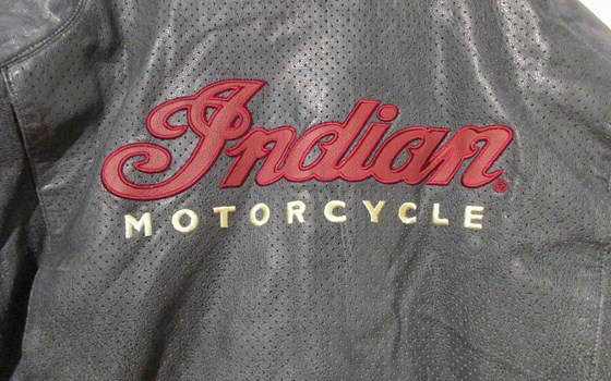 Routenjacke für Herren aus perforiertem Leder  - Bild 5