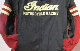 Herren Textile Flat Track Racing Jacke