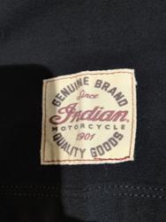 Kurzärmeliges Damen T-Shirt mit Script Indian Motorcycle® Logo