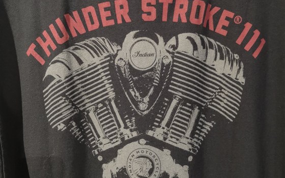  T-Shirt für Herren mit Thunder Stroke Design - Bild 3
