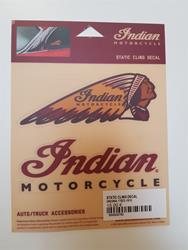 Statisch haftende Fensteraufkleber, 2er-Set