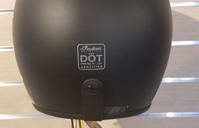 Jethelm Retro-Stil Indian Black