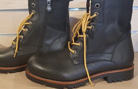Herren Leder Classic Schnürstiefel