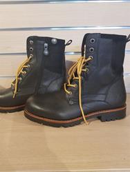 Herren Leder Classic Schnürstiefel