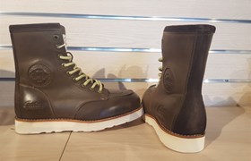 Herren Leder Classic Stiefel