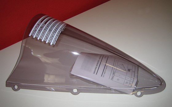 Verkleidungsscheibe "Double Bubble" YZF-R125 2011 - Bild 2