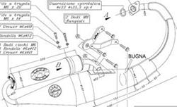 LeoV Auspuff HandMTT Speedfight 50 LeoV Auspuff HandMTT Speedfight 50