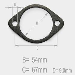 Auspuffdichtung RD350YPVS EPG216 1Stk