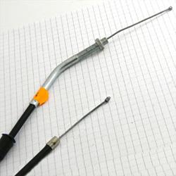 Gaszug kurz mit Bogen DERBI Fenix