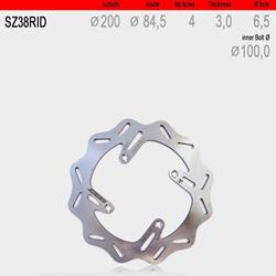 Bremsscheibe hinten WAVE fix SZ38RID