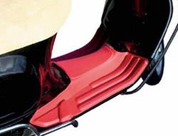Fußmatte Vespa S50/LX50/125/150 rot
