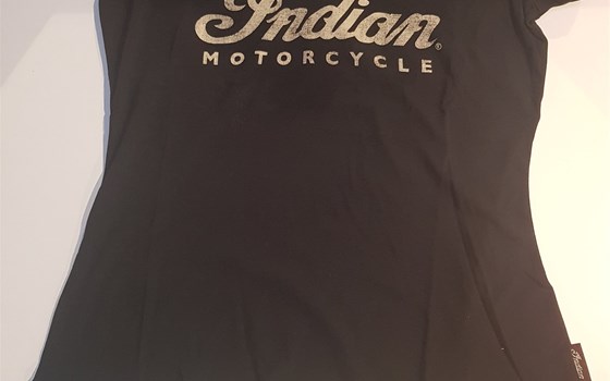 Damen T-Shirt, mit Logo  - Bild 1