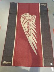 Premium Wolldecke mit Kopfschmuck Design