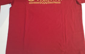 Das Skript-Logo-T-Shirt der Männer