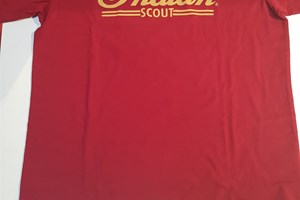 Das Skript-Logo-T-Shirt der Männer