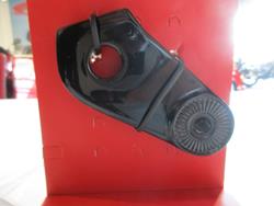 Halterung für Seitenmontageplatte, schwarz glänzend