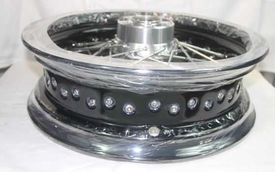 180er Breitreifenumbau für Sportster ab 2004 mit Speichenfelge - Bild 6