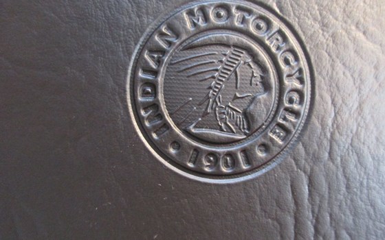 Ledersitz von Indian in Schwarz - Bild 2