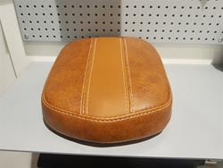 Vintage Sissy Bar Pad-Vinyl braun