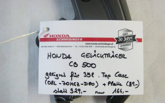 Gepäckträger für CB 500 - Bild 3