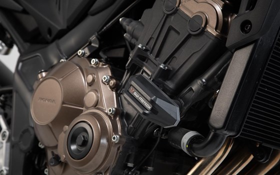 Sturzpad-Kit. Schwarz. Honda CB650R (18-23). - Bild 3