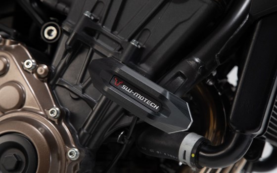 Sturzpad-Kit. Schwarz. Honda CB650R (18-23). - Bild 4