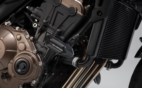 Sturzpad-Kit. Schwarz. Honda CB650R (18-23). - Bild 5