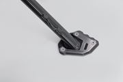 Seitenständerfuß-Verbreiterung. Schwarz/Silbern. KTM- / Husqvarna-Modelle.