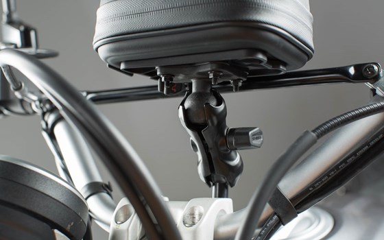 Schwenkbarer Klemmarm. Schwarz. 3 Zoll / 7,62 cm. - Bild 3