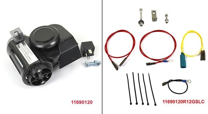 Zweiklang Hupe für BMW R 1200 GS LC (2013-2018) & R 1200 GS Adventure LC (2014-2018) Zweiklang Hupe für BMW R 1200 GS LC (2013-2018) & R 1200 GS Adventure LC (2014-2018)